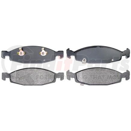 SGD790M by RAYBESTOS - Raybestos Service Grade Metallic Brake Pad Set