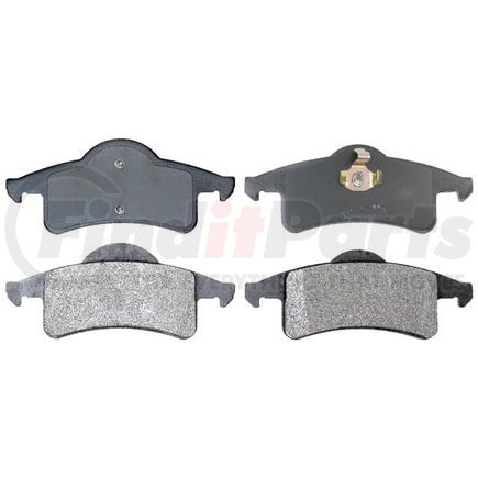 SGD791M by RAYBESTOS - Raybestos Service Grade Metallic Brake Pad Set