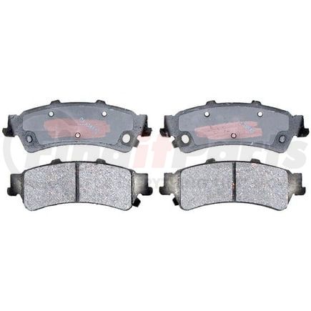SGD792C by RAYBESTOS - Brake Parts Inc Raybestos Service Grade Ceramic Disc Brake Pad Set