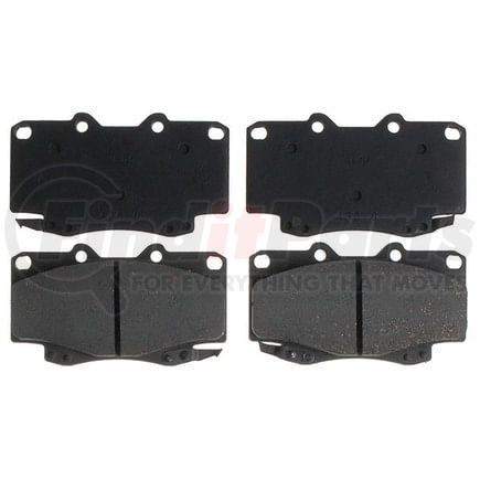 SGD799C by RAYBESTOS - Raybestos Service Grade Ceramic Brake Pad Set