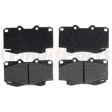 SGD799M by RAYBESTOS - Raybestos Service Grade Metallic Brake Pad Set