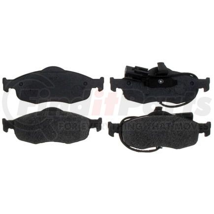 SGD801M by RAYBESTOS - Raybestos Service Grade Metallic Brake Pad Set