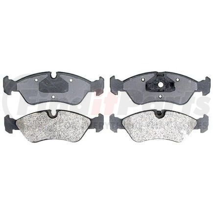 SGD796M by RAYBESTOS - Raybestos Service Grade Metallic Brake Pad Set