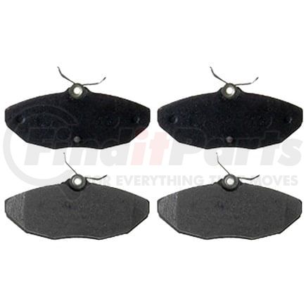 SGD806C by RAYBESTOS - Raybestos Service Grade Ceramic Brake Pad Set