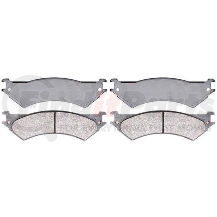 SGD802M by RAYBESTOS - Raybestos Service Grade Metallic Brake Pad Set