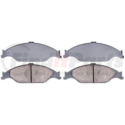 SGD804C by RAYBESTOS - Raybestos Service Grade Ceramic Brake Pad Set