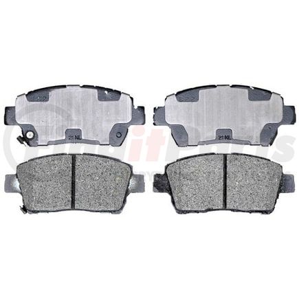 Raybestos SGD822C Disc Brake Pad Set Raybestos Service Grade Ceramic Brake Pad Set