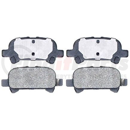 SGD828C by RAYBESTOS - Raybestos Service Grade Ceramic Brake Pad Set