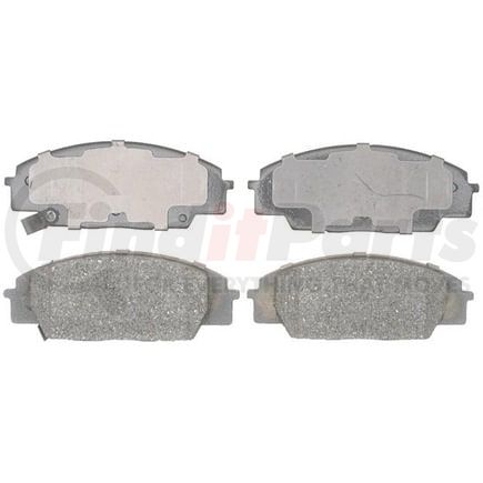 SGD829C by RAYBESTOS - Raybestos Service Grade Ceramic Brake Pad Set