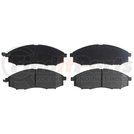 SGD830M by RAYBESTOS - Raybestos Service Grade Metallic Brake Pad Set