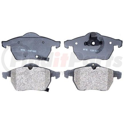 SGD819M by RAYBESTOS - Raybestos Service Grade Metallic Brake Pad Set