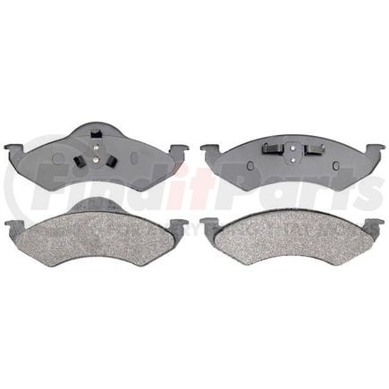 SGD820M by RAYBESTOS - Raybestos Service Grade Metallic Brake Pad Set