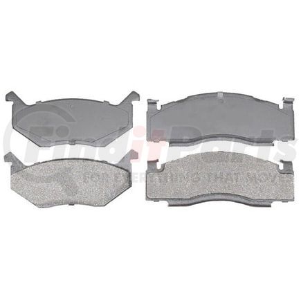 SGD84M by RAYBESTOS - Raybestos Service Grade Metallic Brake Pad Set