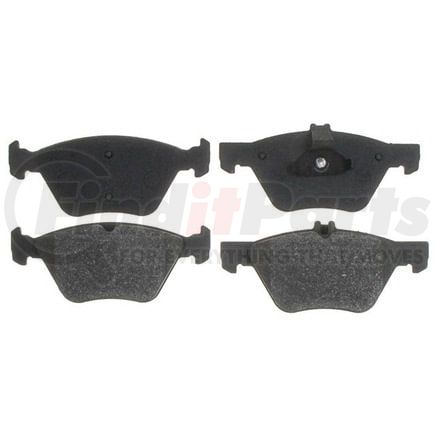 SGD853M by RAYBESTOS - Raybestos Service Grade Metallic Brake Pad Set