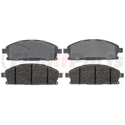 SGD855AC by RAYBESTOS - Raybestos Service Grade Ceramic Brake Pad Set