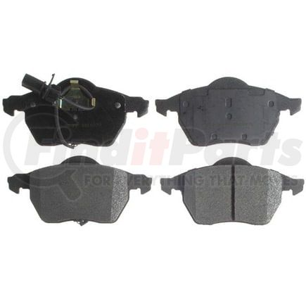 SGD840M by RAYBESTOS - Raybestos Service Grade Metallic Brake Pad Set