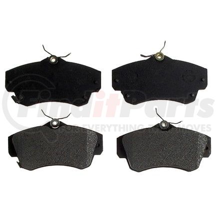 SGD841M by RAYBESTOS - Raybestos Service Grade Metallic Brake Pad Set