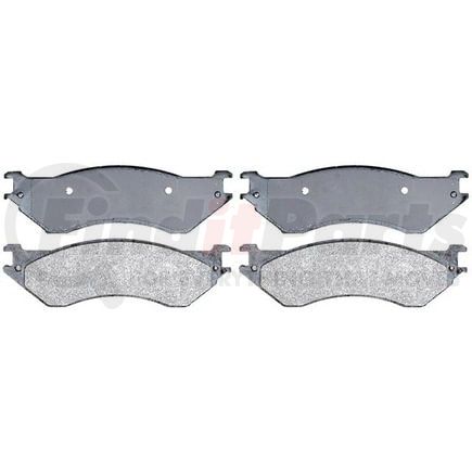 SGD842M by RAYBESTOS - Raybestos Service Grade Metallic Brake Pad Set