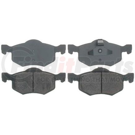 SGD843C by RAYBESTOS - Raybestos Service Grade Ceramic Brake Pad Set