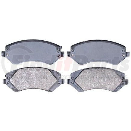 SGD856AC by RAYBESTOS - Raybestos Service Grade Ceramic Brake Pad Set