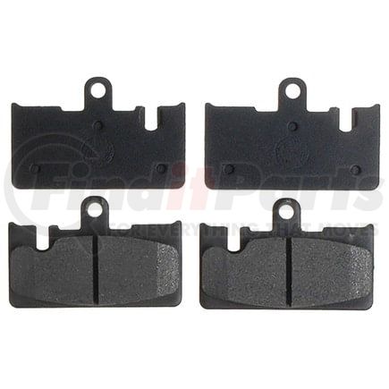 SGD871C by RAYBESTOS - Raybestos Service Grade Ceramic Brake Pad Set