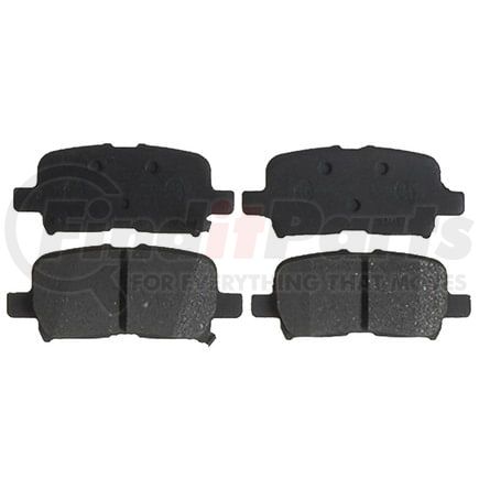 SGD865C by RAYBESTOS - Raybestos Service Grade Ceramic Brake Pad Set