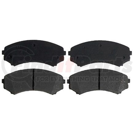 SGD867C by RAYBESTOS - Raybestos Service Grade Ceramic Brake Pad Set