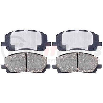 SGD884C by RAYBESTOS - Raybestos Service Grade Ceramic Brake Pad Set