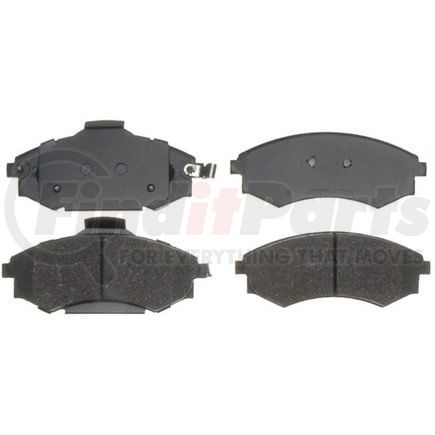 SGD887C by RAYBESTOS - Raybestos Service Grade Ceramic Brake Pad Set