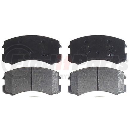 SGD904C by RAYBESTOS - Raybestos Service Grade Ceramic Brake Pad Set