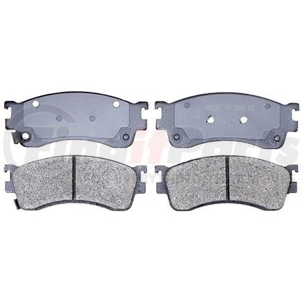 SGD893C by RAYBESTOS - Raybestos Service Grade Ceramic Brake Pad Set