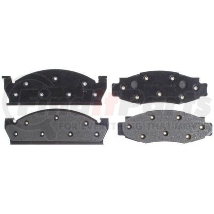Raybestos SGD91M Disc Brake Pad Set Brake Parts Inc Raybestos Service Grade Metallic Disc Brake Pad Set