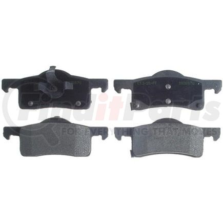 SGD935M by RAYBESTOS - Raybestos Service Grade Metallic Brake Pad Set