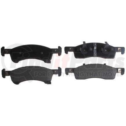 SGD934M by RAYBESTOS - Raybestos Service Grade Metallic Brake Pad Set