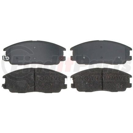 SGD955C by RAYBESTOS - Raybestos Service Grade Ceramic Brake Pad Set