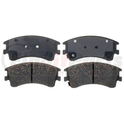 SGD957C by RAYBESTOS - Raybestos Service Grade Ceramic Brake Pad Set