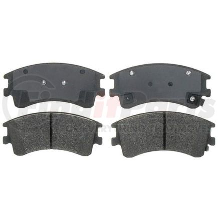 SGD957M by RAYBESTOS - Raybestos Service Grade Metallic Brake Pad Set
