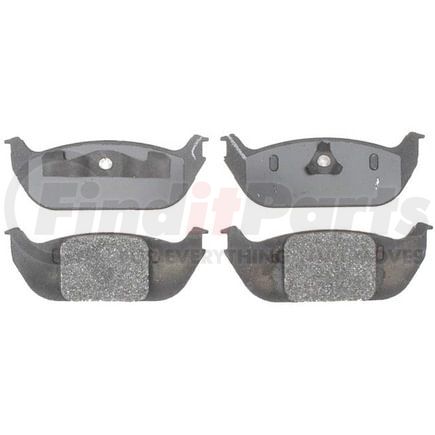 SGD952M by RAYBESTOS - Raybestos Service Grade Metallic Brake Pad Set