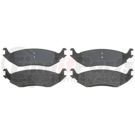 SGD967M by RAYBESTOS - Raybestos Service Grade Metallic Brake Pad Set