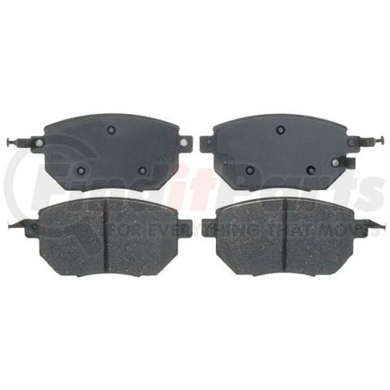 SGD969C by RAYBESTOS - Brake Parts Inc Raybestos Service Grade Ceramic Disc Brake Pad Set