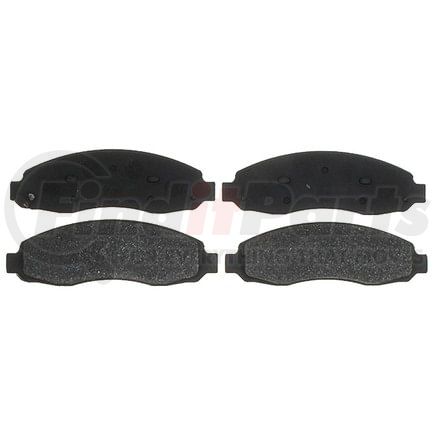 SGD962M by RAYBESTOS - Raybestos Service Grade Metallic Brake Pad Set