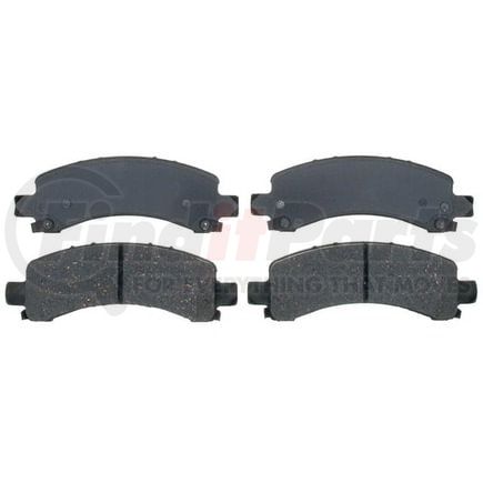 SGD974AC by RAYBESTOS - Raybestos Service Grade Ceramic Brake Pad Set