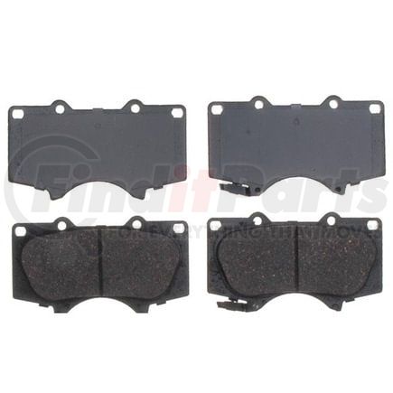 SGD976C by RAYBESTOS - Brake Parts Inc Raybestos Service Grade Ceramic Disc Brake Pad Set