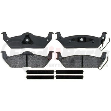 SP1012ATRH by RAYBESTOS - Raybestos Specialty - Truck Metallic Brake Pad Set