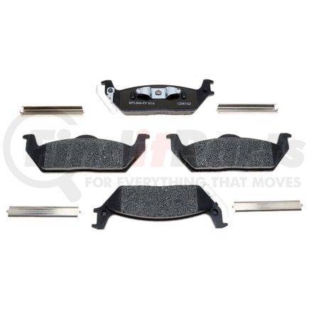 Raybestos SP1012PSH Disc Brake Pad Set Raybestos Specialty - Police Metallic Brake Pad Set