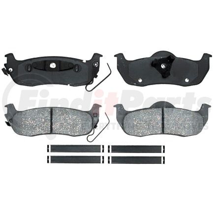 SP1041TRH by RAYBESTOS - Raybestos Specialty - Truck Ceramic Brake Pad Set