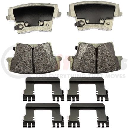 SP1057APPH by RAYBESTOS - Raybestos Specialty - Police Metallic Brake Pad Set