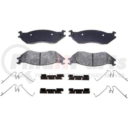 SP1045TRH by RAYBESTOS - Raybestos Specialty - Truck Metallic Brake Pad Set