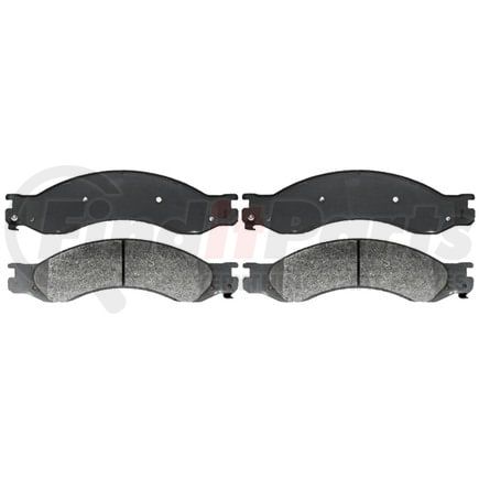 SP1064SBH by RAYBESTOS - Raybestos Specialty - School Bus Metallic Brake Pad Set