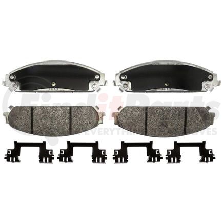 SP1058PPH by RAYBESTOS - Raybestos Specialty - Police Metallic Brake Pad Set